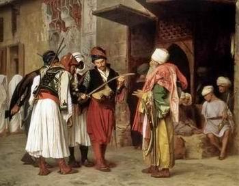 unknow artist Arab or Arabic people and life. Orientalism oil paintings  304 oil painting image